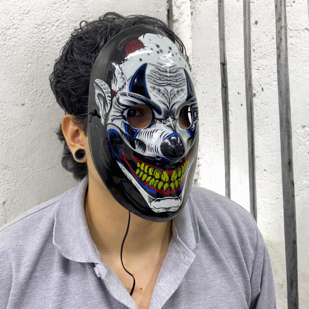 Miniatura 5 de Mascara Luminosa De Demonio MSDIA02